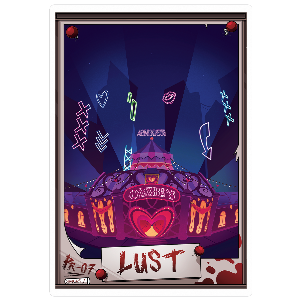 Helluva Boss Trading Cards - Lust Promo Card (PR-07) *LIMITED STOCK*