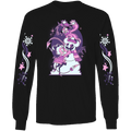 Long Sleeve Shirt - Moxxie & Millie - Cozy Winter w/Printed Sleeves *LIMITED STOCK*