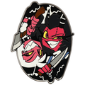 Moxxie & Millie - Halloween Slasher - Glow Pin *LIMITED STOCK*