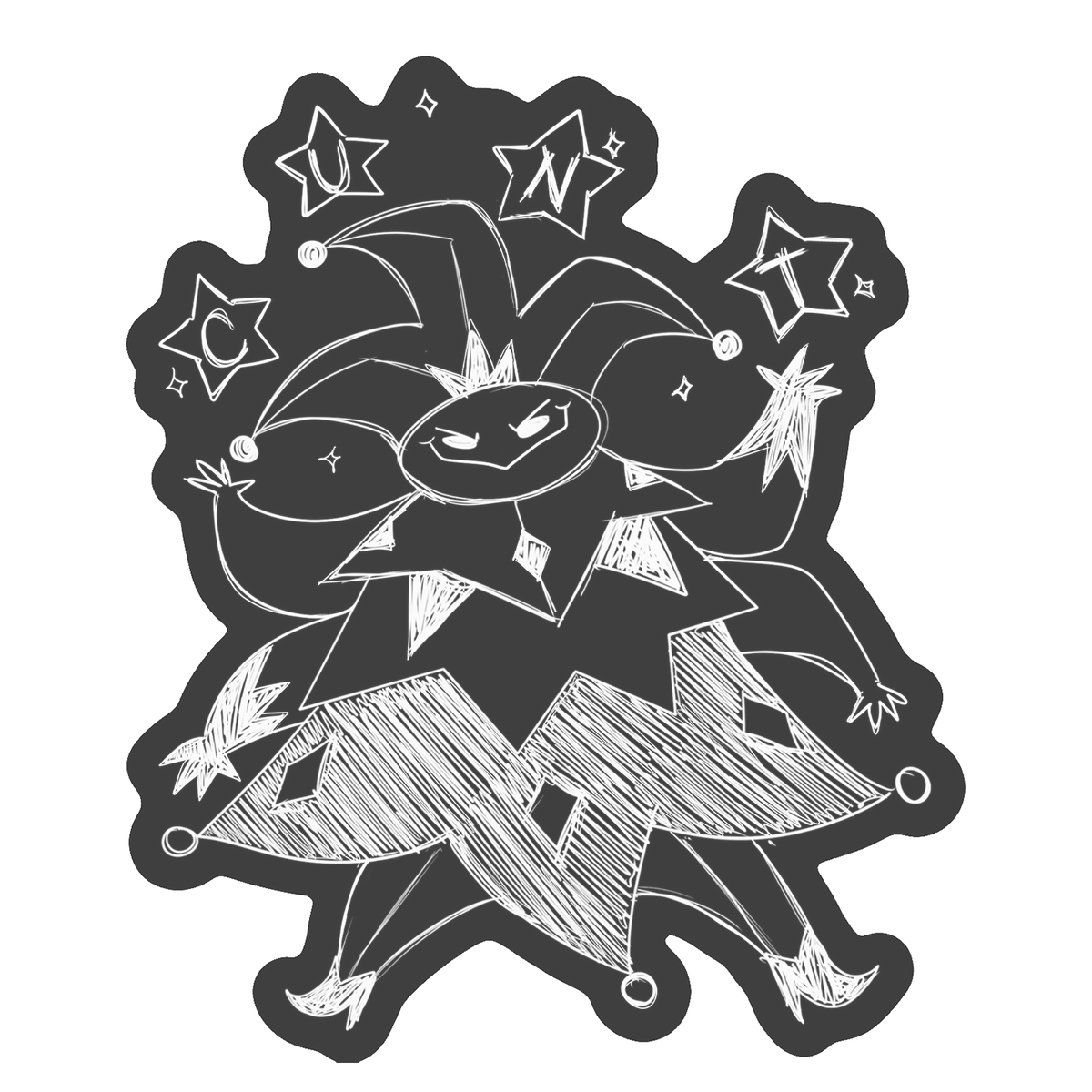 Sketchy Mammon Car Decal *LIMITED STOCK*