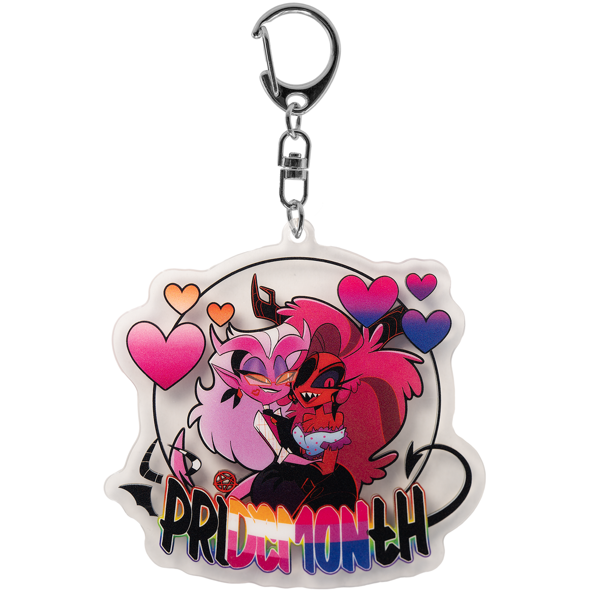 Martha & Mayberry - Pride 2025 Acrylic Keychain *LIMITED STOCK*