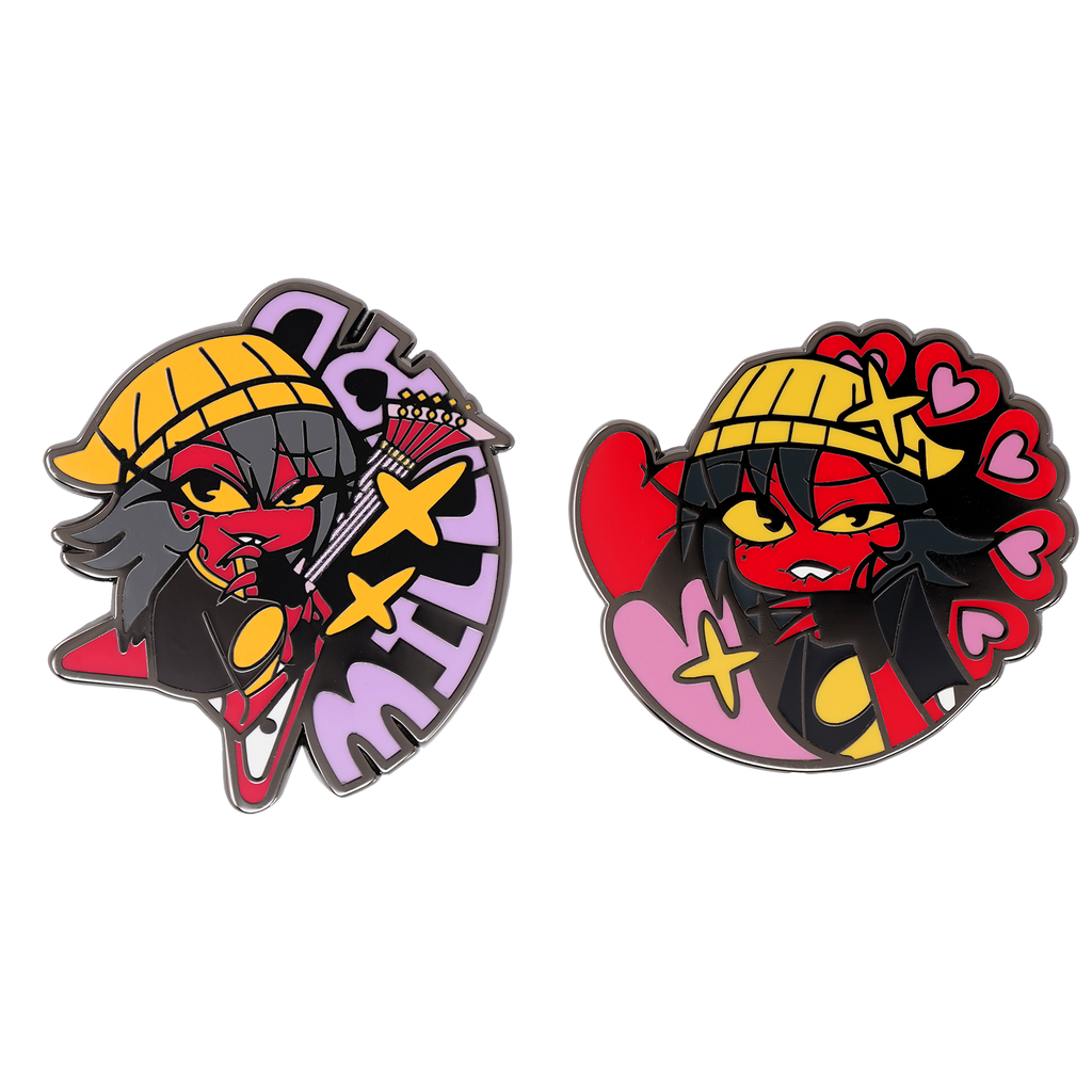 Unhappy Campers - Millerd - 2 Pin Set *LIMITED STOCK*