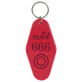 Motel 666 Keychain