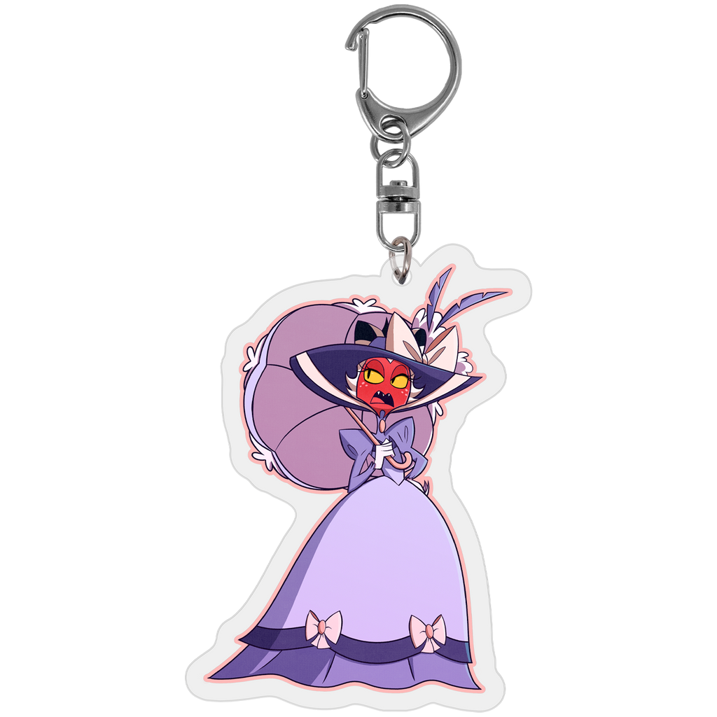 Moxxie & Millie Dress Disguise Keychain *LIMITED STOCK*