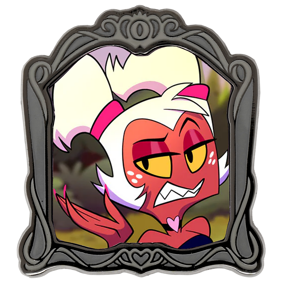 Moxxie Changing Portrait #2 - Lenticular Pin *CLEARANCE*