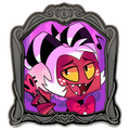 Moxxie Changing Portrait #2 - Lenticular Pin *CLEARANCE*