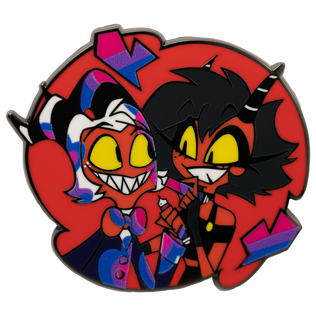 Millie & Moxxie - Pride 2025 Enamel Pin *LIMITED STOCK*