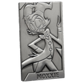Moxxie Silver Plated Metal Collectible Card *CLEARANCE*