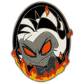 Moxxie Fiery Portrait - Enamel Pin *CLEARANCE*