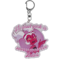 Unhappy Campers - Moxxine Pink Acrylic Keychain *LIMITED STOCK*