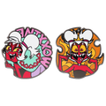 Unhappy Campers - Moxxine- 2 Pin Set *LIMITED STOCK*