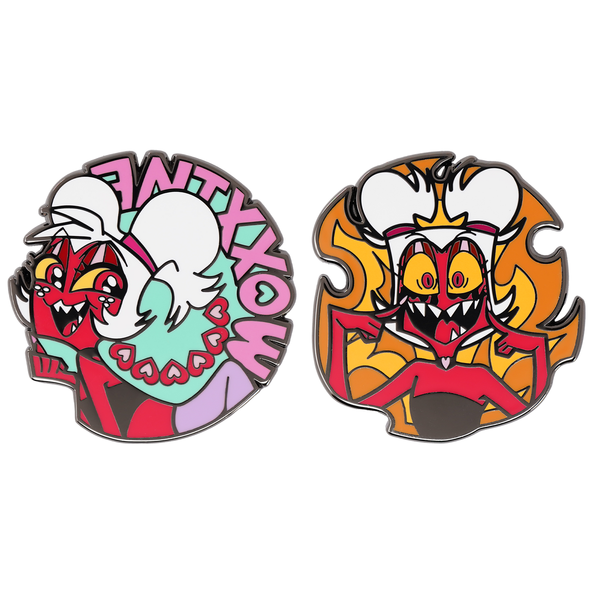 Unhappy Campers - Moxxine- 2 Pin Set *LIMITED STOCK*