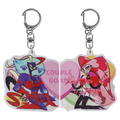 Ozzie x Fizz - Valentines 2025 Couple Magnet Acrylic Keychain *LIMITED STOCK*