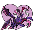 Ozzie - Heart Breaker - Enamel Pin *LAST CHANCE*