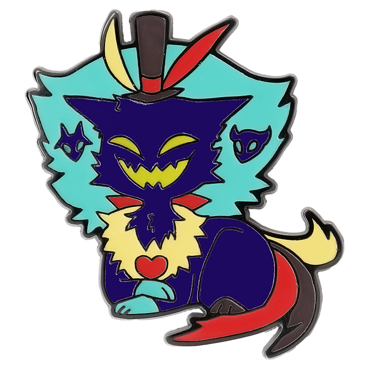 Kitty Ozzie Enamel Pin *LIMITED STOCK*