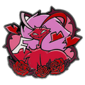Ozzie - Valentines 2025 Enamel Pin *LIMITED STOCK*