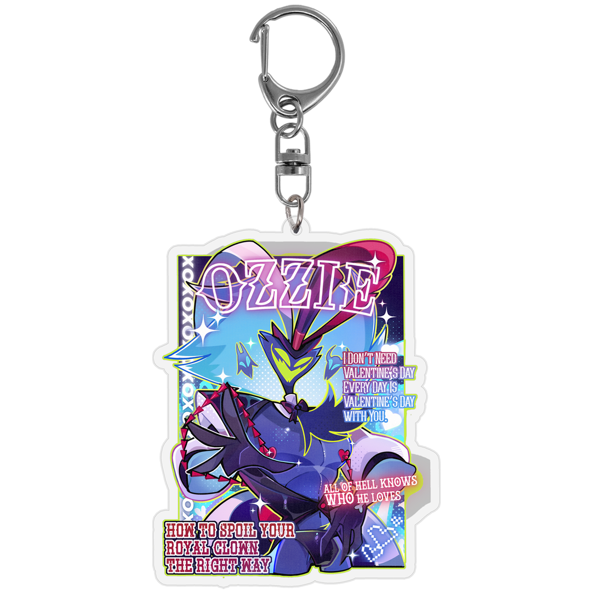 Ozzie - Key To My Heart Keychain *LAST CHANCE*