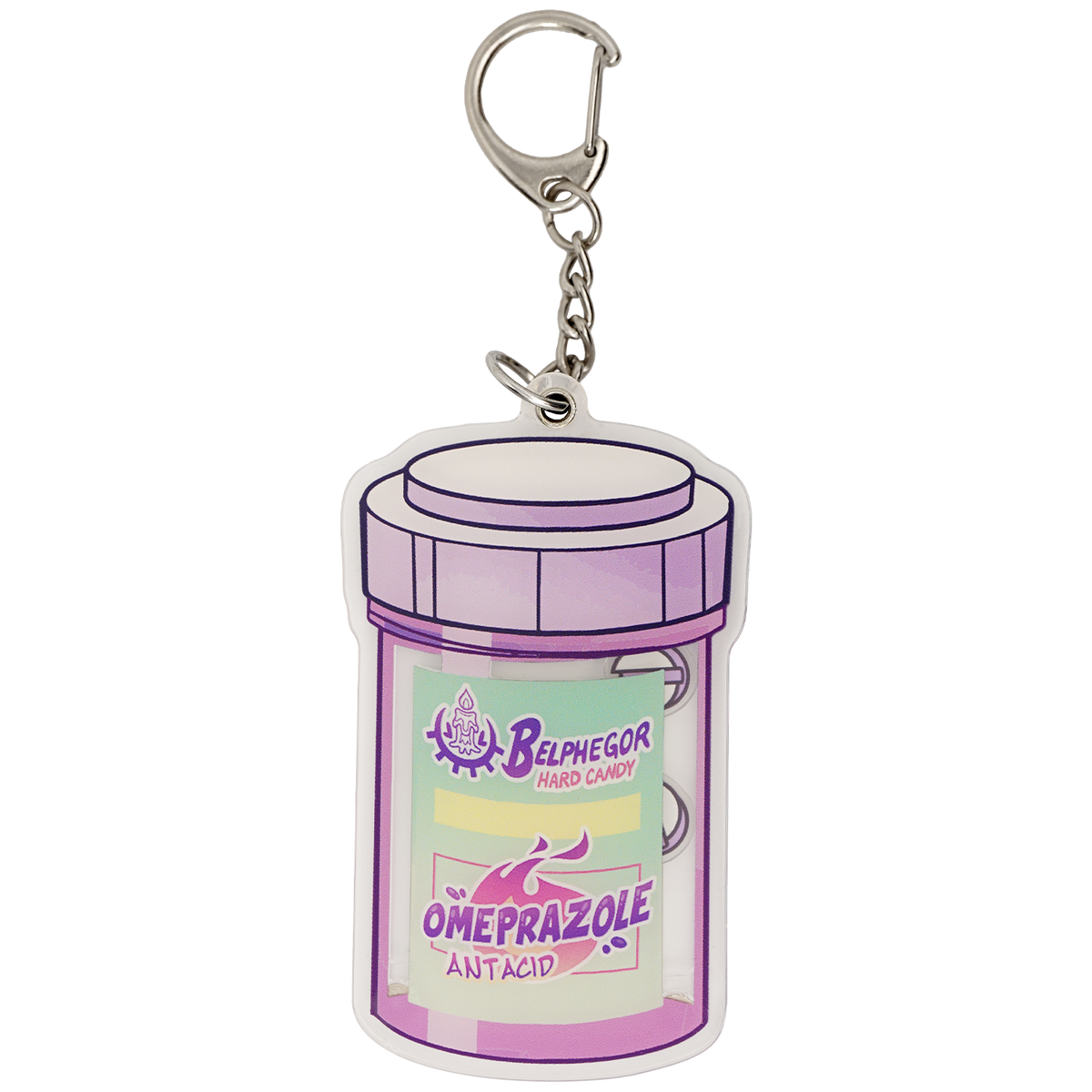 Pill Shaker Keychain *LIMITED STOCK*