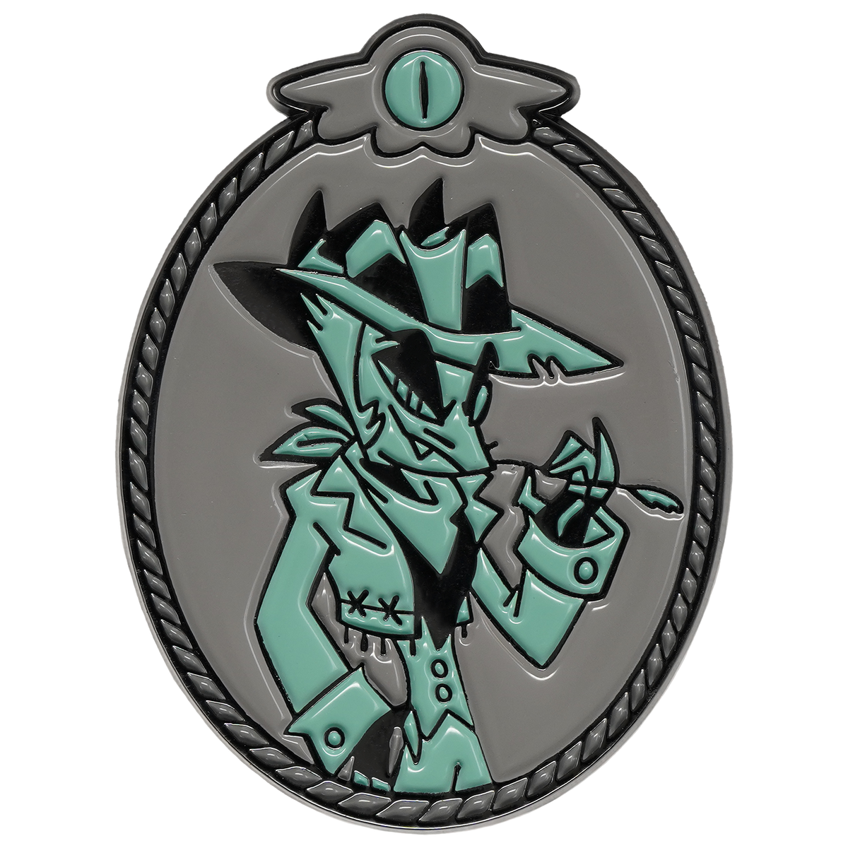 Portrait of Striker Enamel Pin *CLEARANCE*