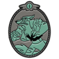 Portrait of Vortex Enamel Pin *CLEARANCE*