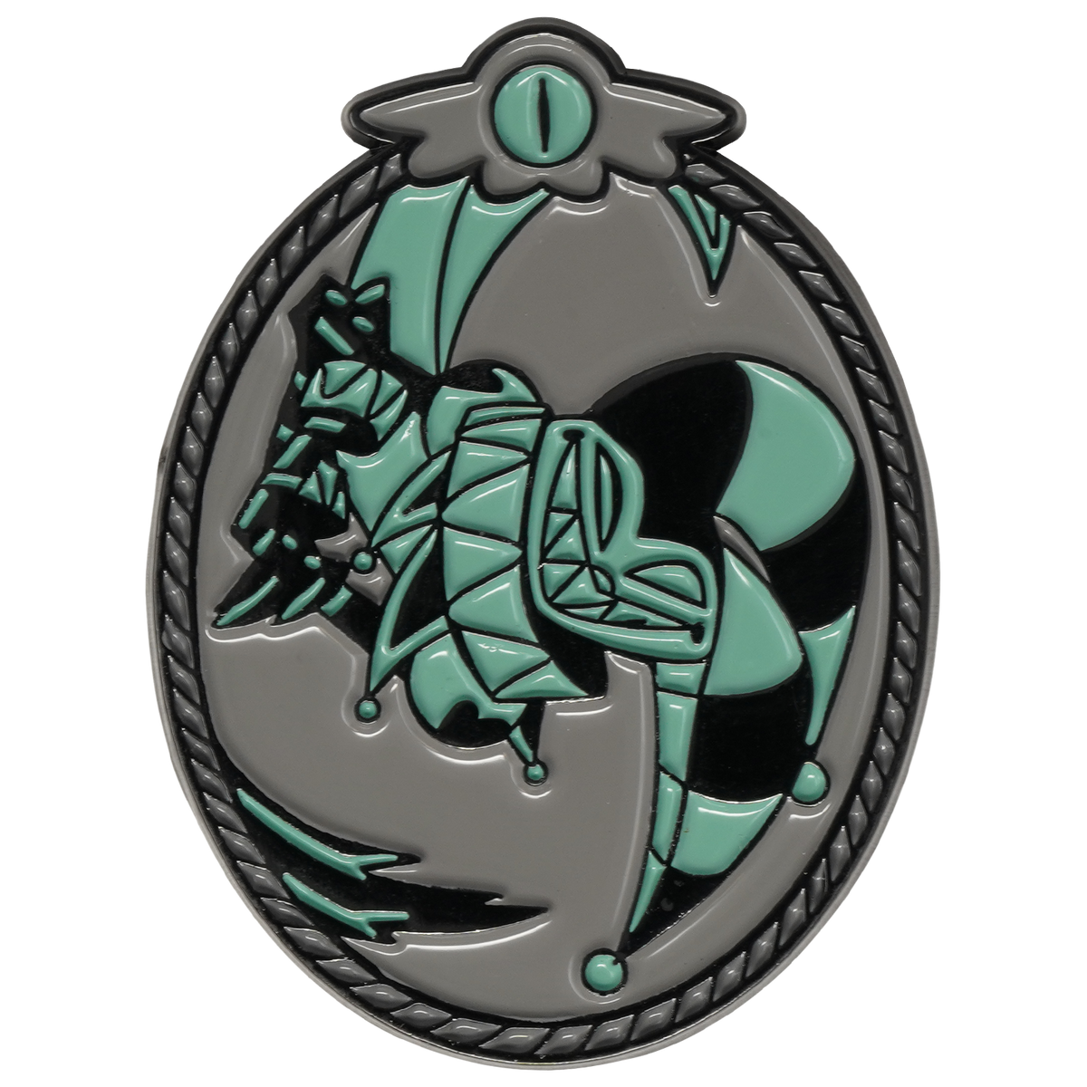 Portrait of Robo Fizz Enamel Pin *CLEARANCE*
