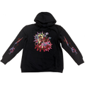 Pullover Hoodie - Moxxie & Millie Halloween Slasher w/Printed Sleeves *LIMITED STOCK*
