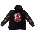 Pullover Hoodie - Sallie May Halloween Slasher w/Printed Sleeves *LAST ONE*