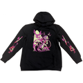 Pullover Hoodie - Wally Wackford Halloween Slasher w/Printed Sleeves *LIMITED STOCK*