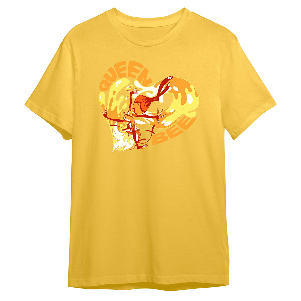 Queen Bee - Beelzebub Yellow T-Shirt *LIMITED STOCK*