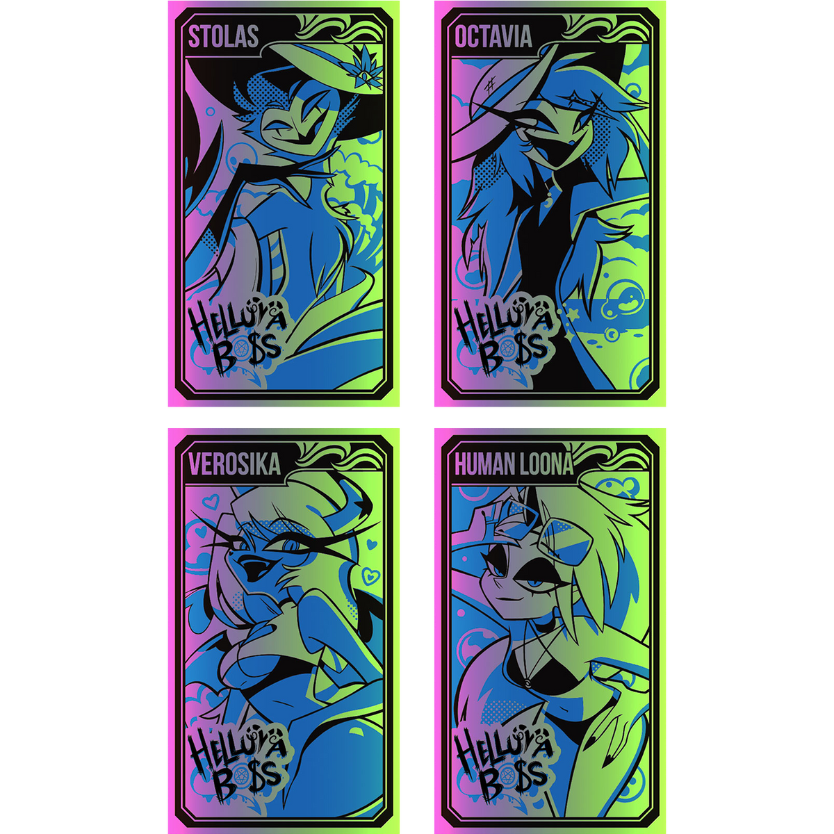 Summer Metal Card Set - Wave 2 *CLEARANCE*