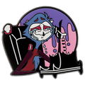 Receptionist Stolas - Enamel Pin *LIMITED STOCK*