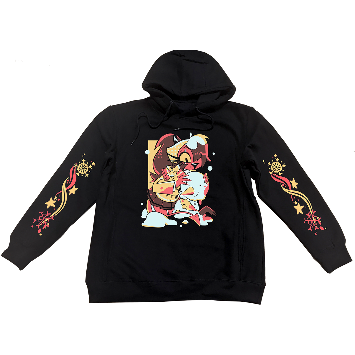 Pullover Hoodie - Sallie May - Cozy Winter w/Printed Sleeves *LIMITED STOCK*
