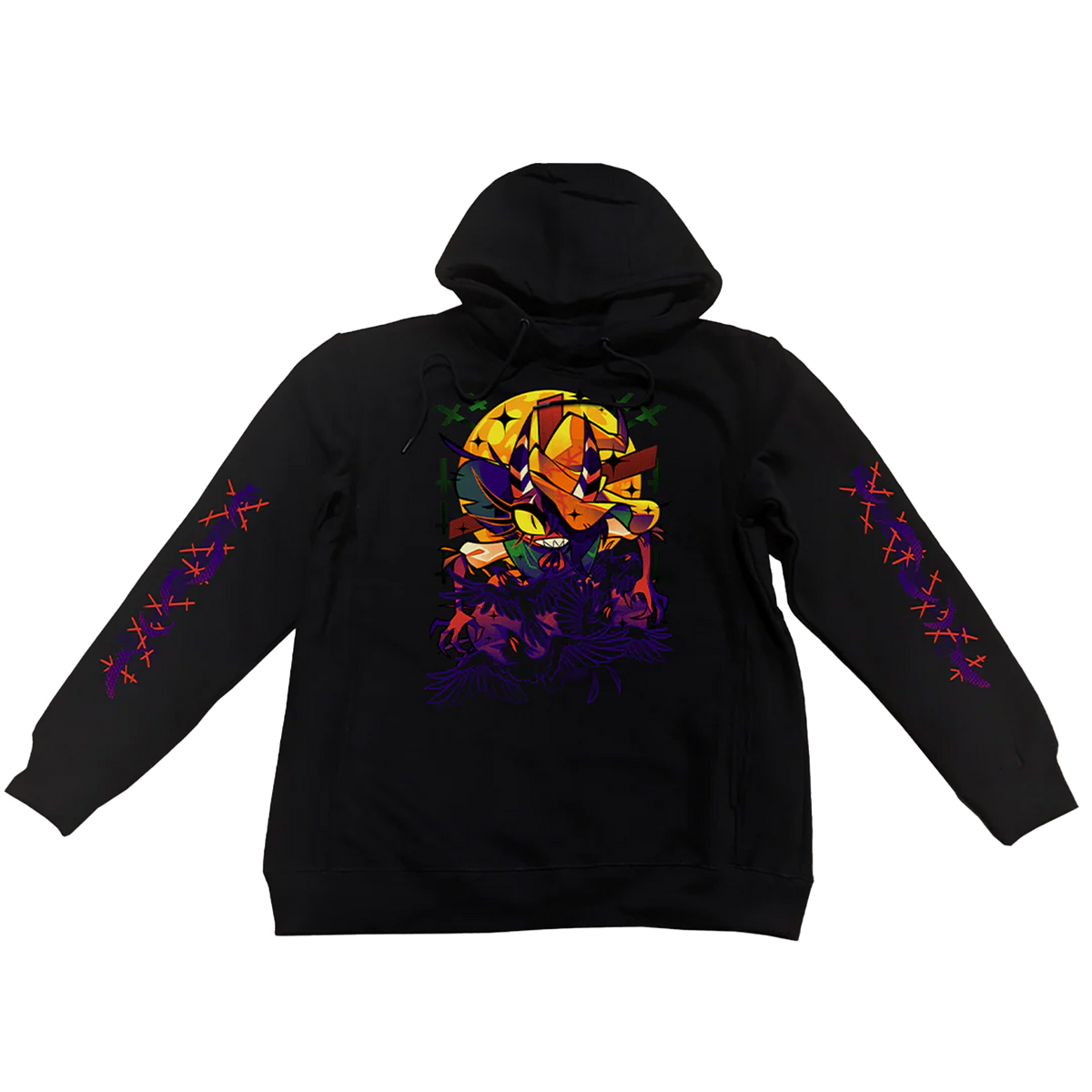 Pullover Hoodie - Sallie May Halloween 2024 w/Printed Sleeves