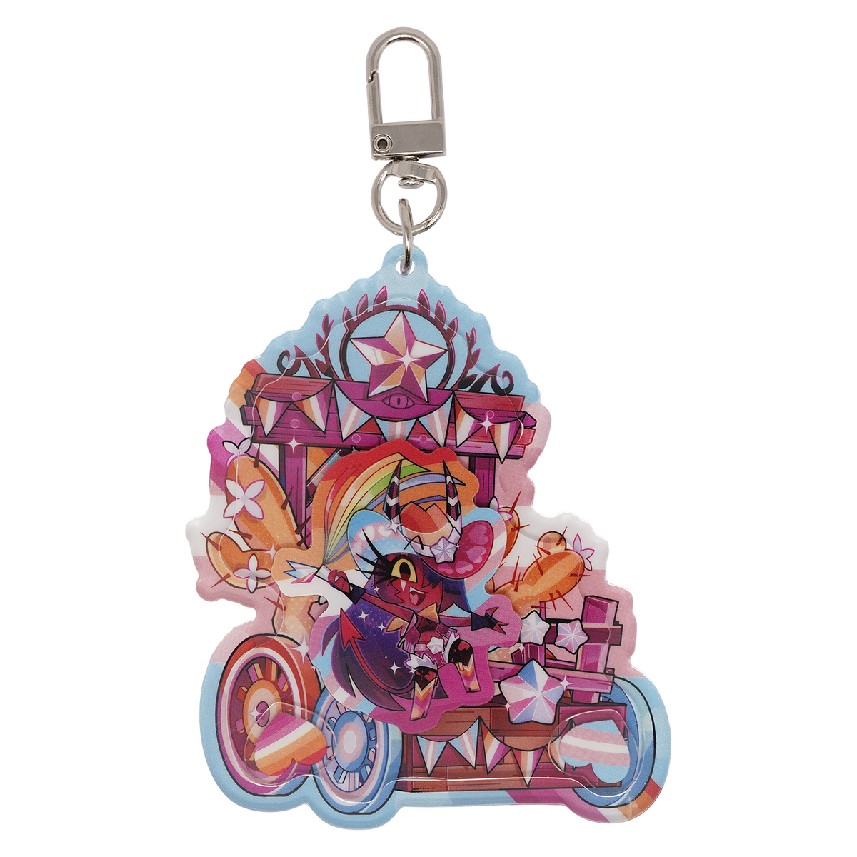 Sallie May - Pride Parade - Shaker Keychain *LIMITED STOCK*