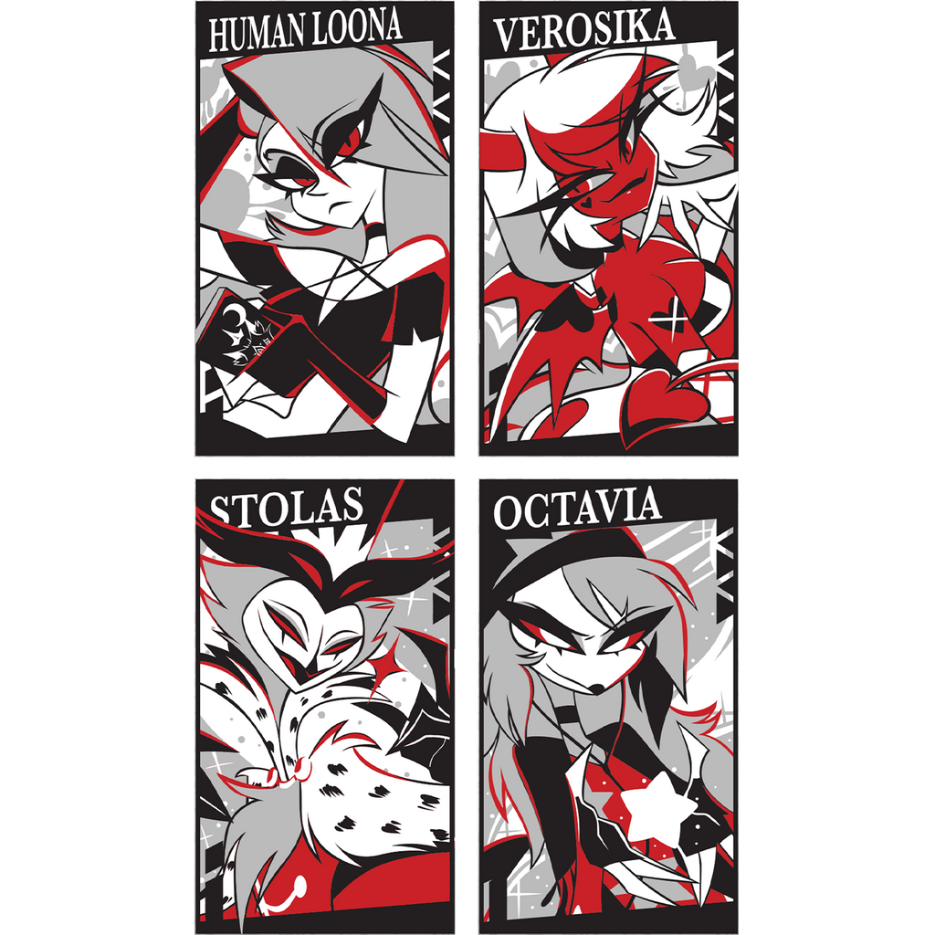 Helluva Boss Collectible Metal Cards - Series 2 - Wave 2 SILVER *CLEARANCE*