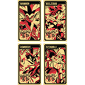 Helluva Boss Collectible Metal Cards - Series 1 - Wave 3 GOLD *CLEARANCE*