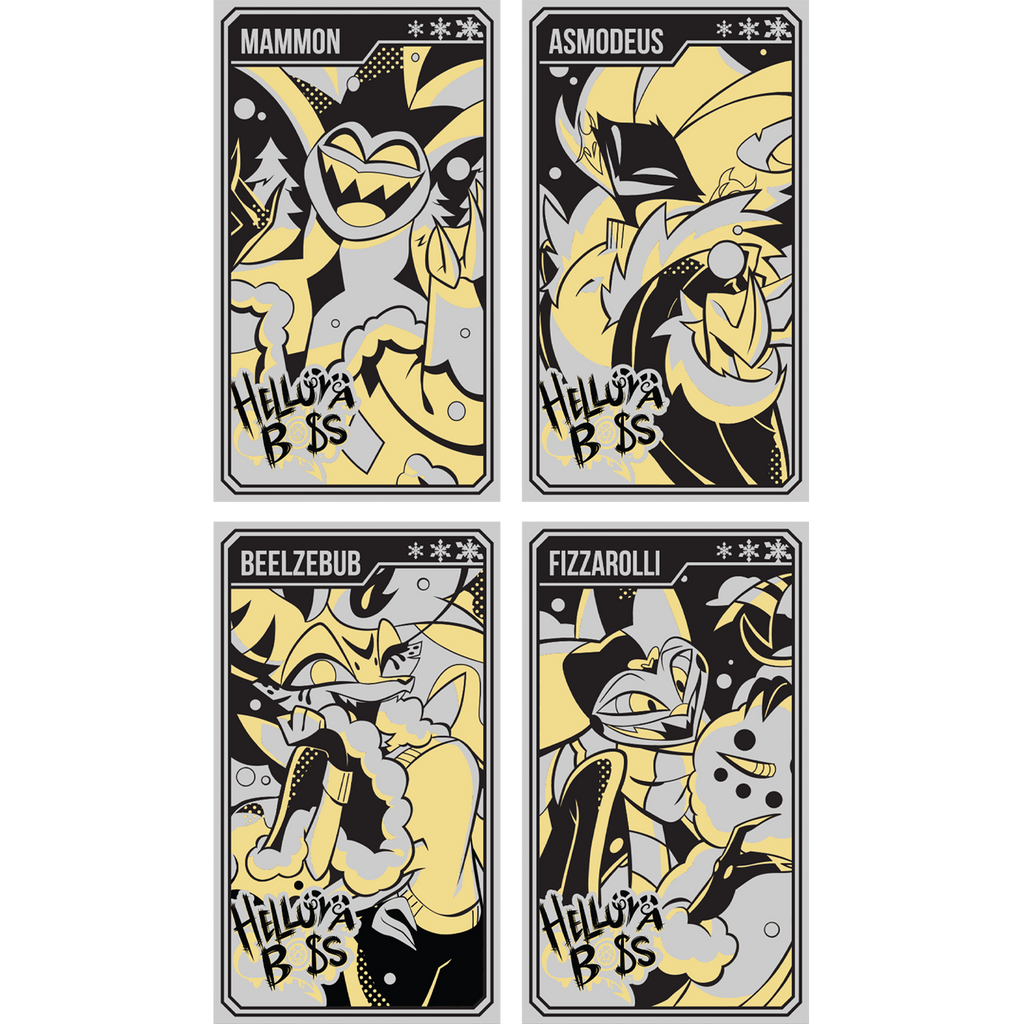 Helluva Boss Collectible Metal Cards - Winter 2024 - Wave 3 *CLEARANCE*
