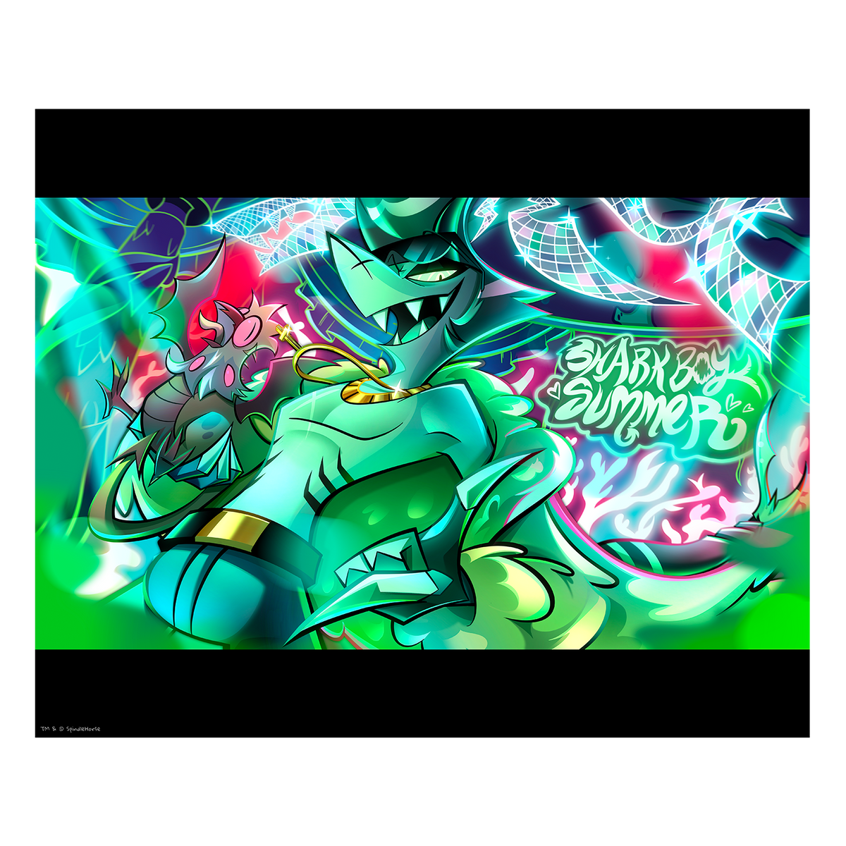 Shark Boy Summer Poster Print *LIMITED STOCK*