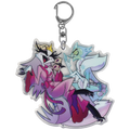 Stella + Andrealphus Bathroom Laughing - Acrylic Keychain *LIMITED STOCK*