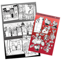 Book Report Drawings Poster Print W/Sticker Sheet *LIMITED STOCK*