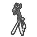 Sketchy Stolas Car Decal