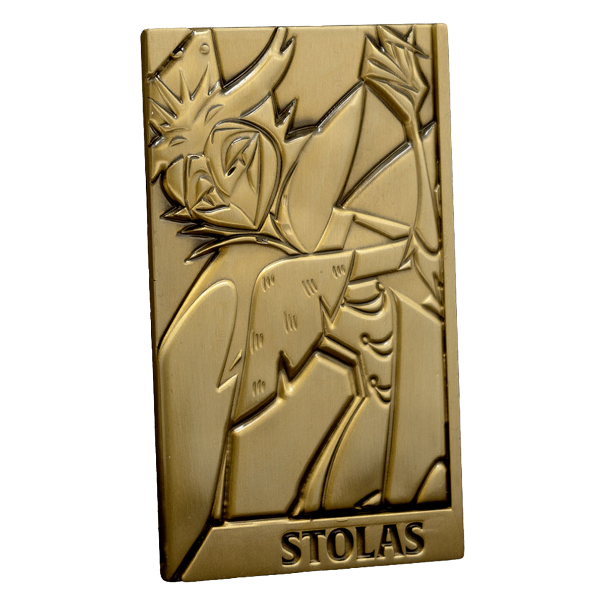 Stolas Gold Plated Metal Collectible Card *CLEARANCE*
