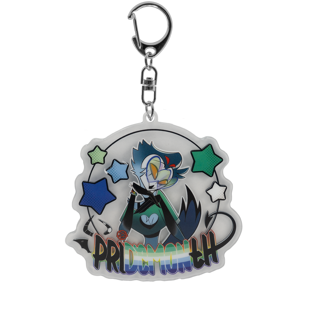 Stolas - Pride 2025 Acrylic Keychain *LIMITED STOCK*