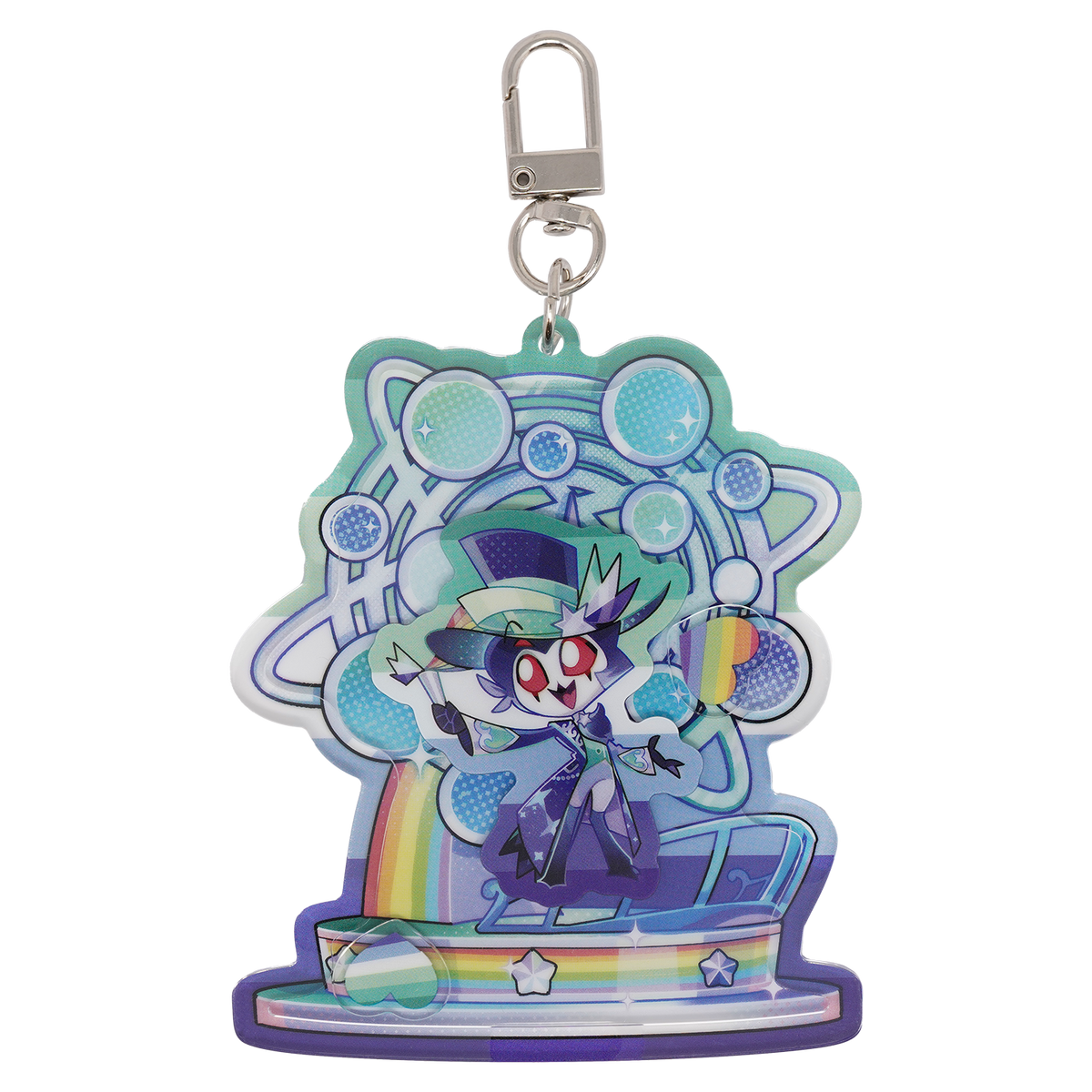 Stolas - Pride Parade - Shaker Keychain *LIMITED STOCK*