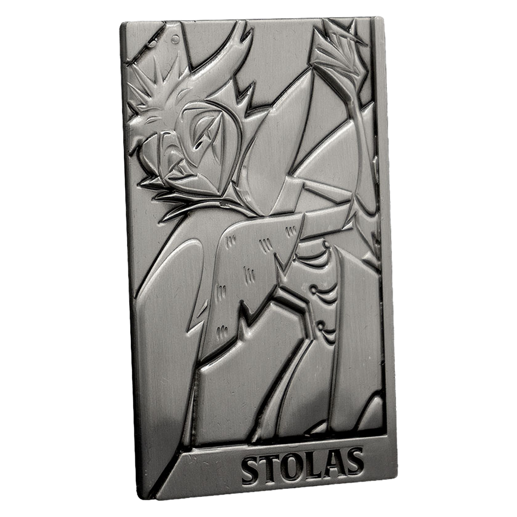 Stolas Silver Plated Metal Collectible Card *CLEARANCE*