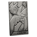 Stolas Silver Plated Metal Collectible Card *CLEARANCE*