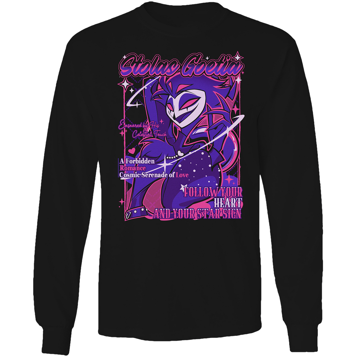 Long Sleeve Shirt - Stolas - From Helluva Boss with Love *LIMITED STOCK*