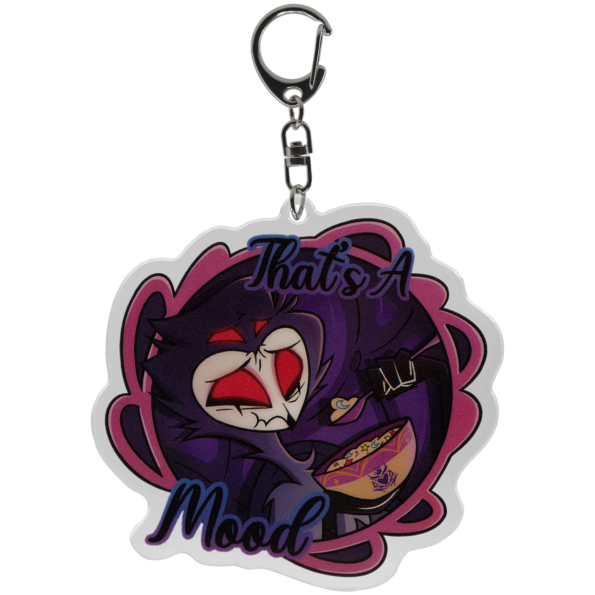 Ozzie's - That's a Mood - Acrylic Keychain *LIMITED STOCK*