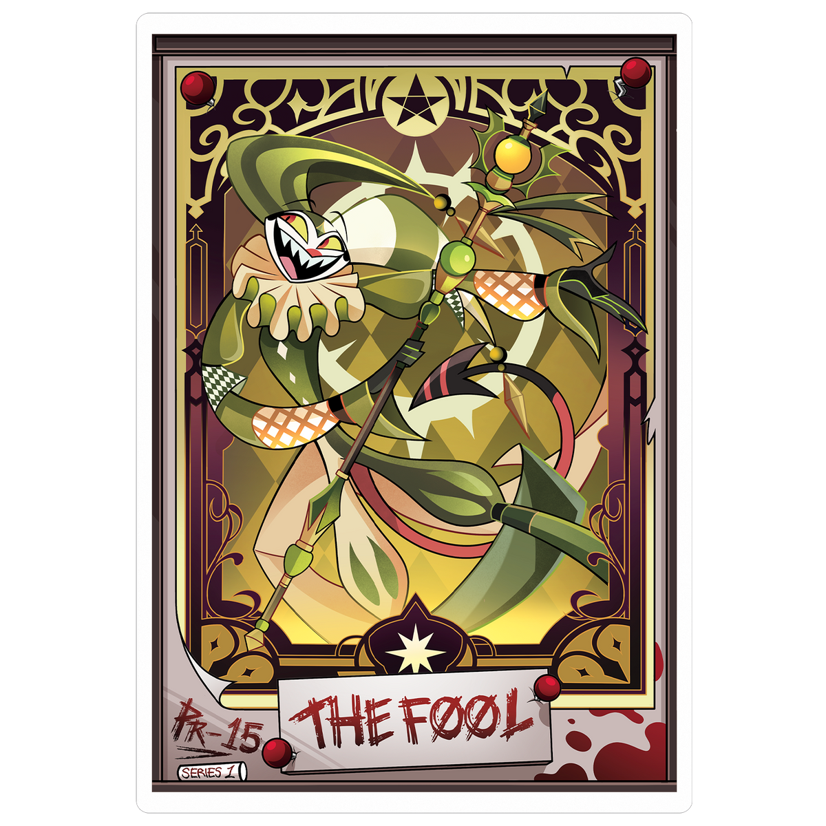 Helluva Boss Trading Cards - The Fool Promo Card (PR-15) *LIMITED STOCK*