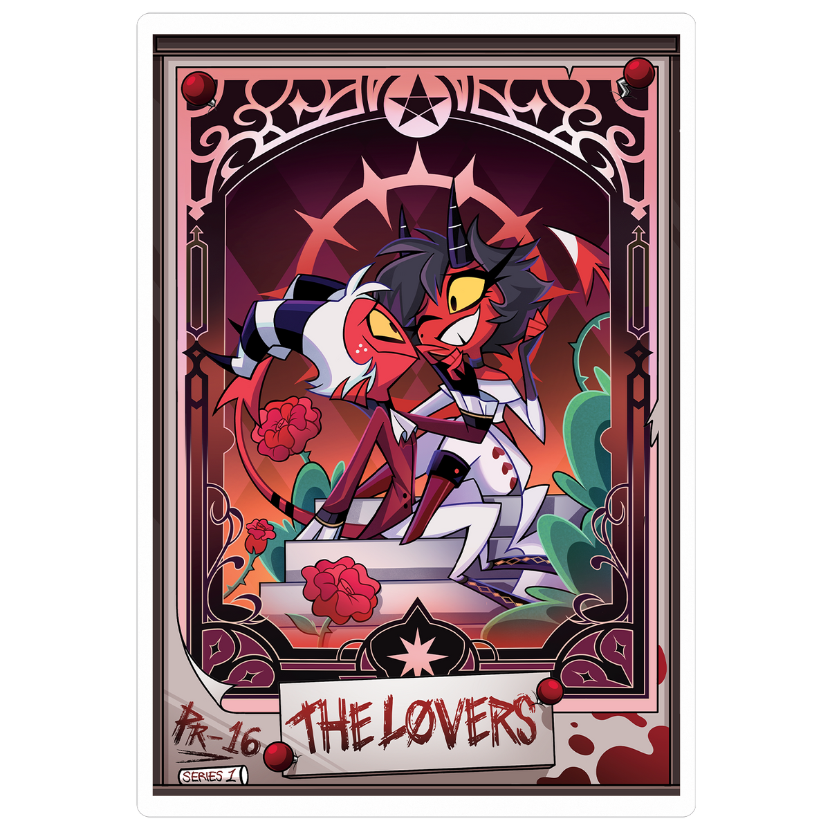 Helluva Boss Trading Cards - The Lovers Promo Card (PR-16) *LIMITED STOCK*